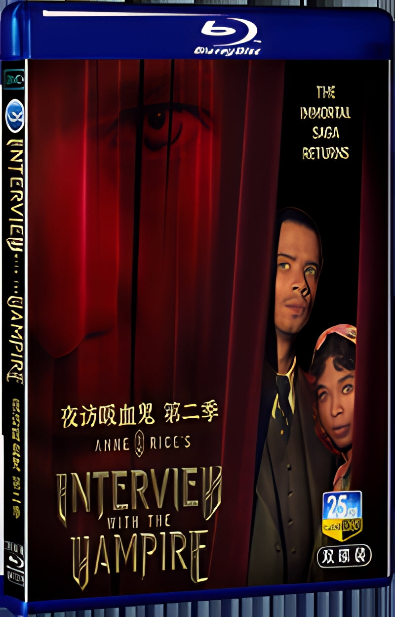 2024 Interview with the Vampire Season 2 1080P for Gift 2-Disc All RegionPlay Seal Box Blu-ray
