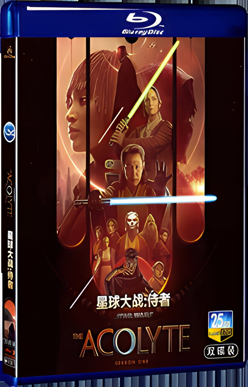 2024 Star Wars: The Acolyte 1080P for Gift 2-Disc All RegionPlay Seal Box Blu-ray