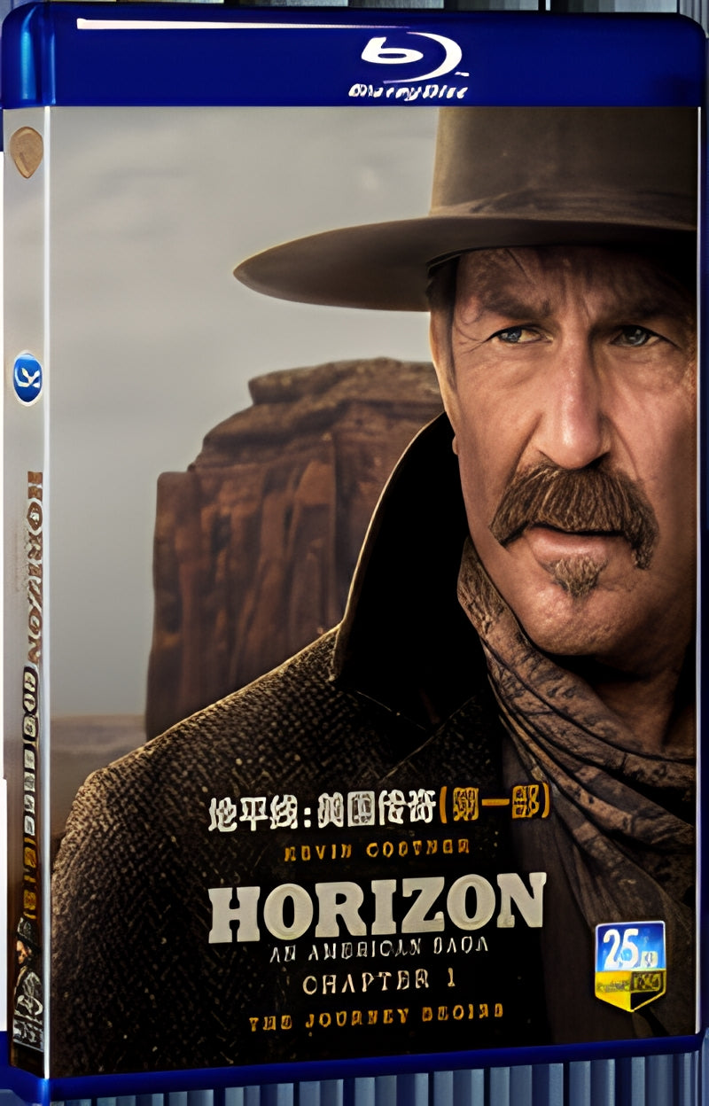 2024 Horizon: An American Saga - Chapter 1 1080P for Gift 1-Disc All RegionPlay Seal Box Blu-ray