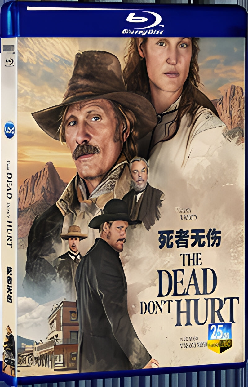 2023 The Dead Don't Hurt 1080P for Gift 1-Disc All RegionPlay Seal Box Blu-ray