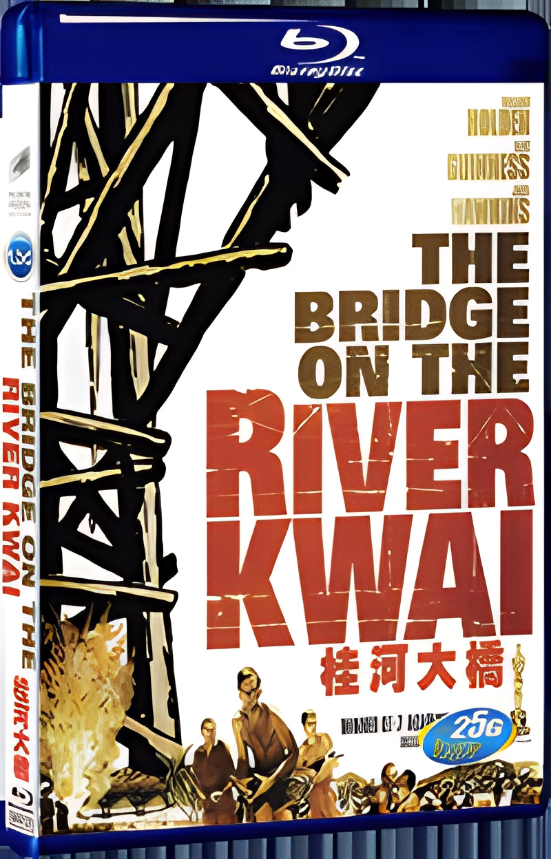 1957 The Bridge on the River Kwai 1080P for Gift 1-Disc All RegionPlay Seal Box Blu-ray