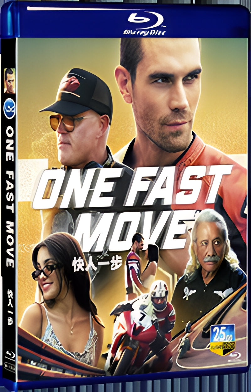 2024 One Fast Move (2024) 1080P for Gift 1-Disc All RegionPlay Seal Box Blu-ray