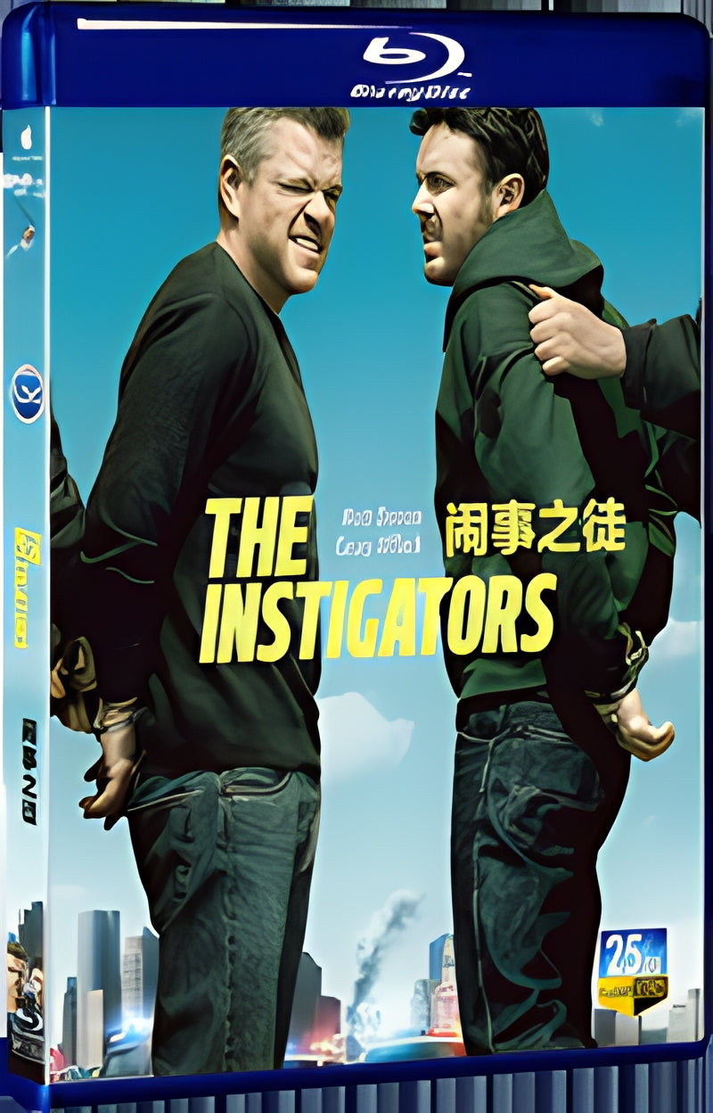 2024 The Instigators (2024) 1080P for Gift 1-Disc All RegionPlay Seal Box Blu-ray