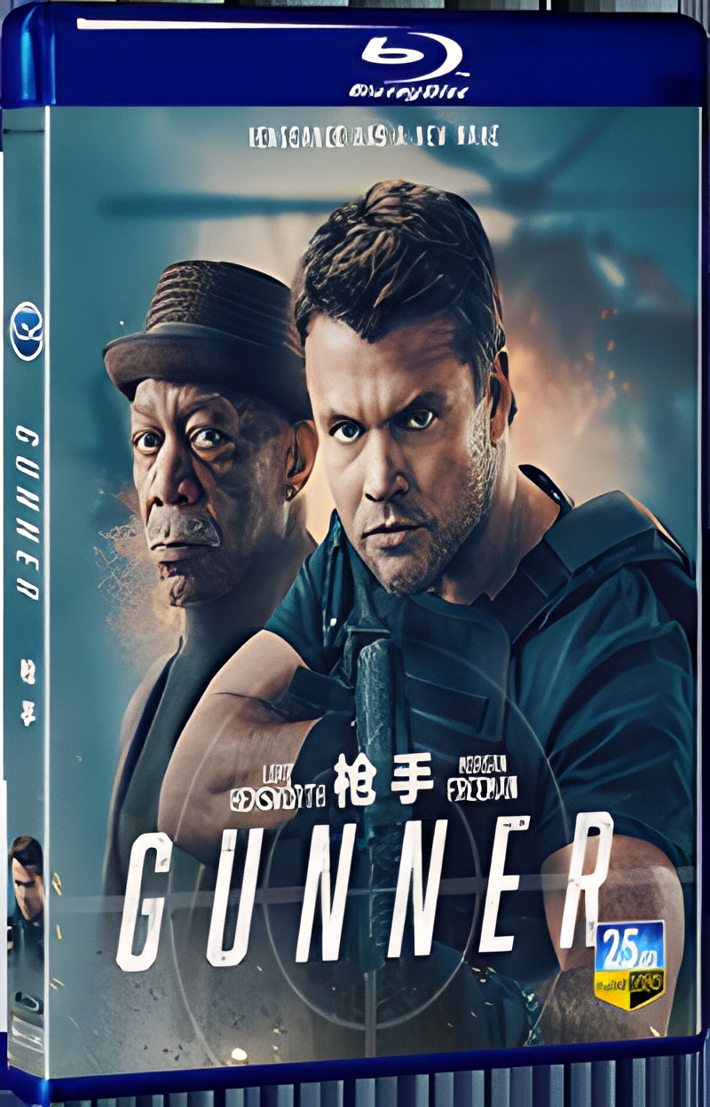 2024 Gunner (2024) 1080P for Gift 1-Disc All RegionPlay Seal Box Blu-ray