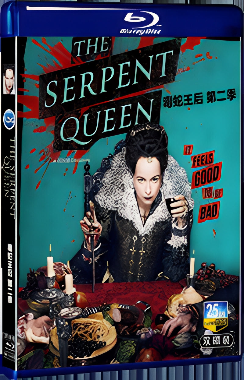2024 The Serpent Queen Season 2 (2024) 1080P for Gift 2-Disc All RegionPlay Seal Box Blu-ray