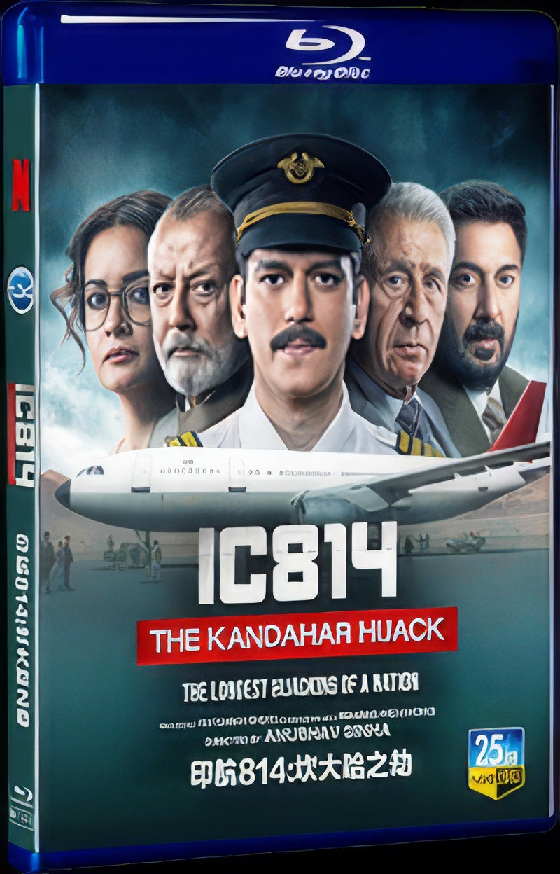 2024 IC 814: The Kandahar Hijack (2024) 1080P for Gift 2-Disc All RegionPlay Seal Box Blu-ray