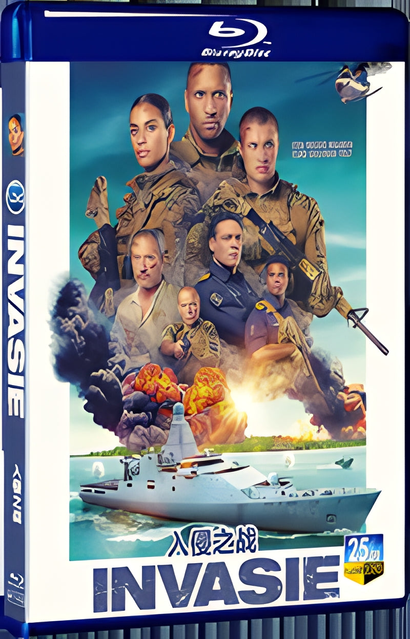 2024 Invasie (2024) 1080P for Gift 1-Disc All RegionPlay Seal Box Blu-ray