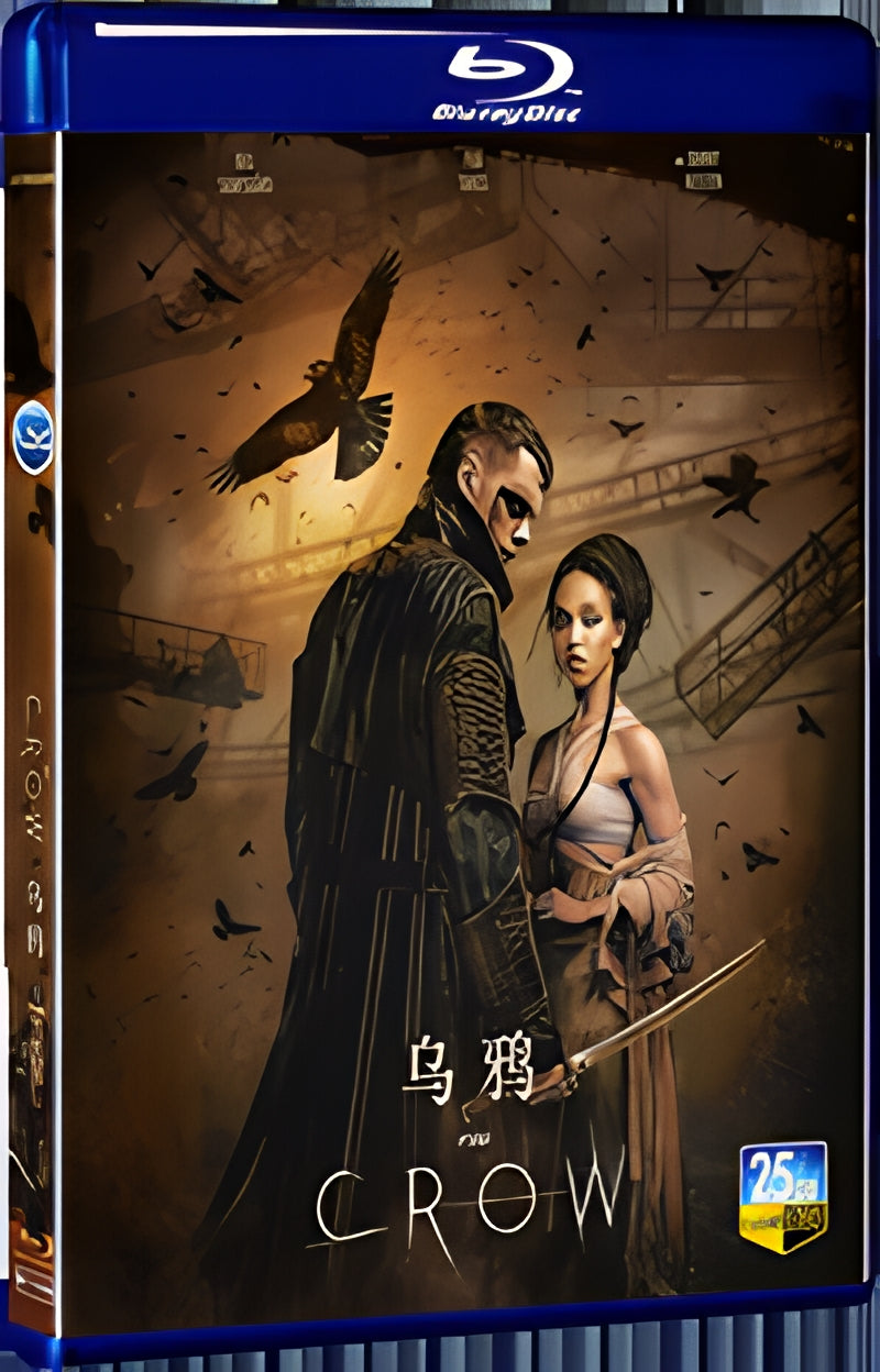 2024 The Crow (2024) 1080P for Gift 1-Disc All RegionPlay Seal Box Blu-ray