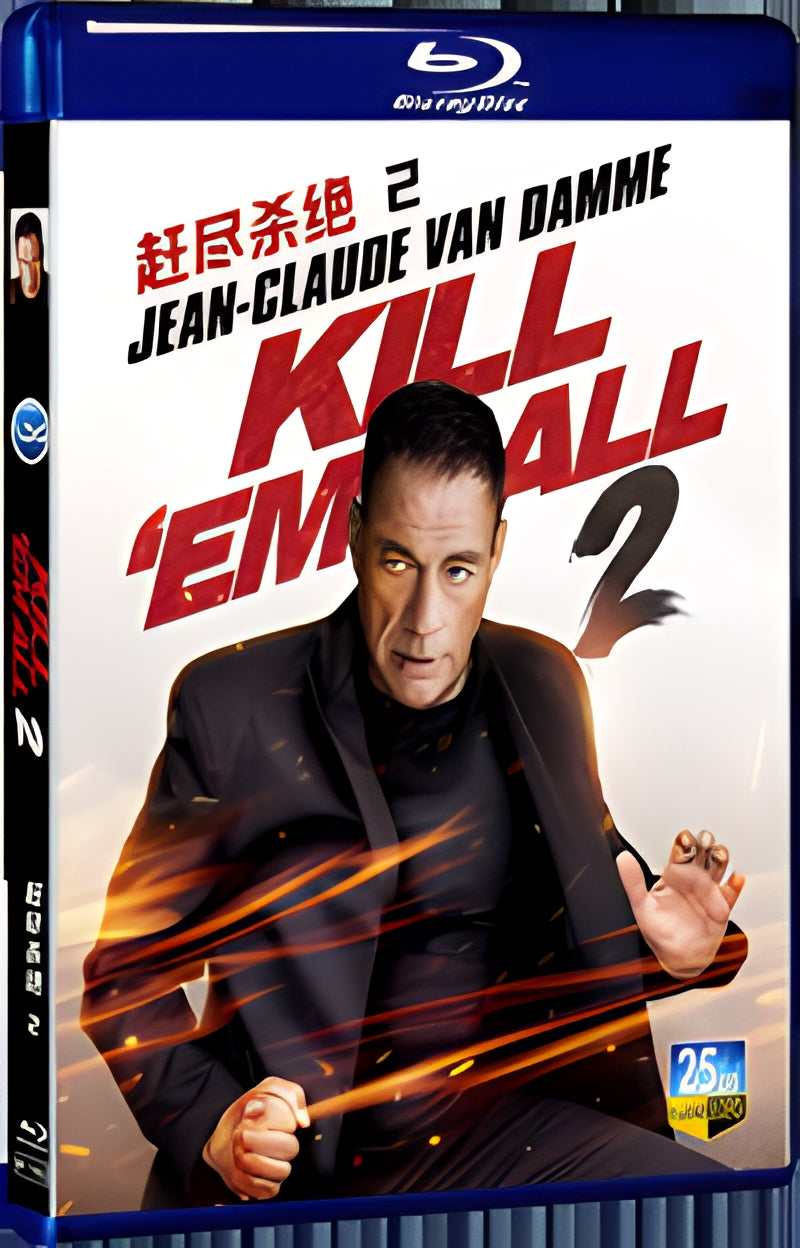 2024 Kill Em All 2 (2024) 1080P for Gift 1-Disc All RegionPlay Seal Box Blu-ray