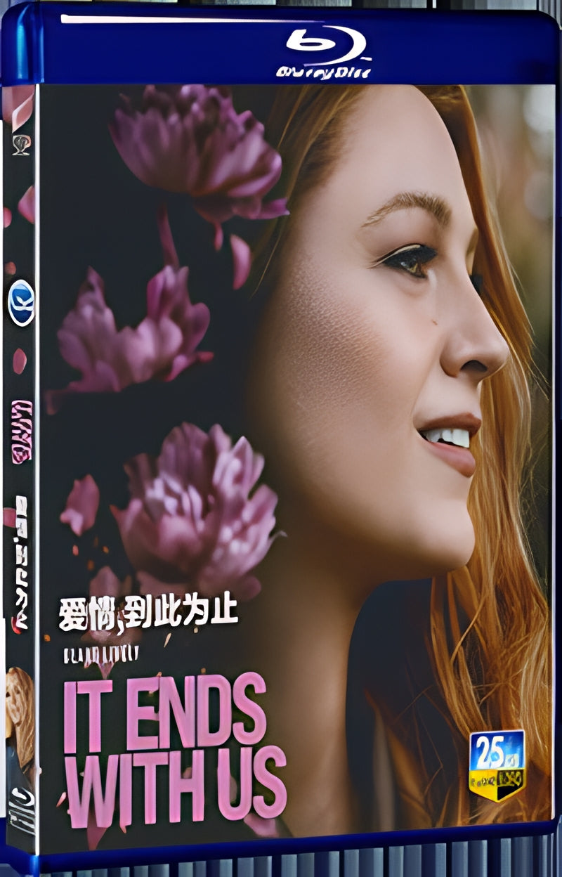 2024 It Ends with Us (2024) 1080P for Gift 1-Disc All RegionPlay Seal Box Blu-ray