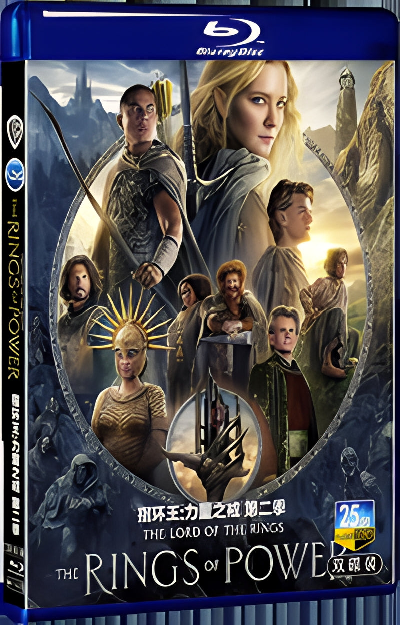 2024 The Lord of the Rings Season 2 (2024) 1080P for Gift 2-Disc All RegionPlay Seal Box Blu-ray