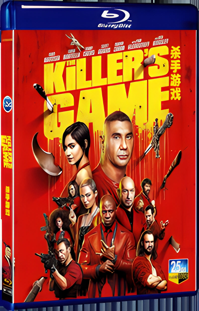 2024 The Killer’s Game (2024) 1080P for Gift 1-Disc All RegionPlay Seal Box Blu-ray