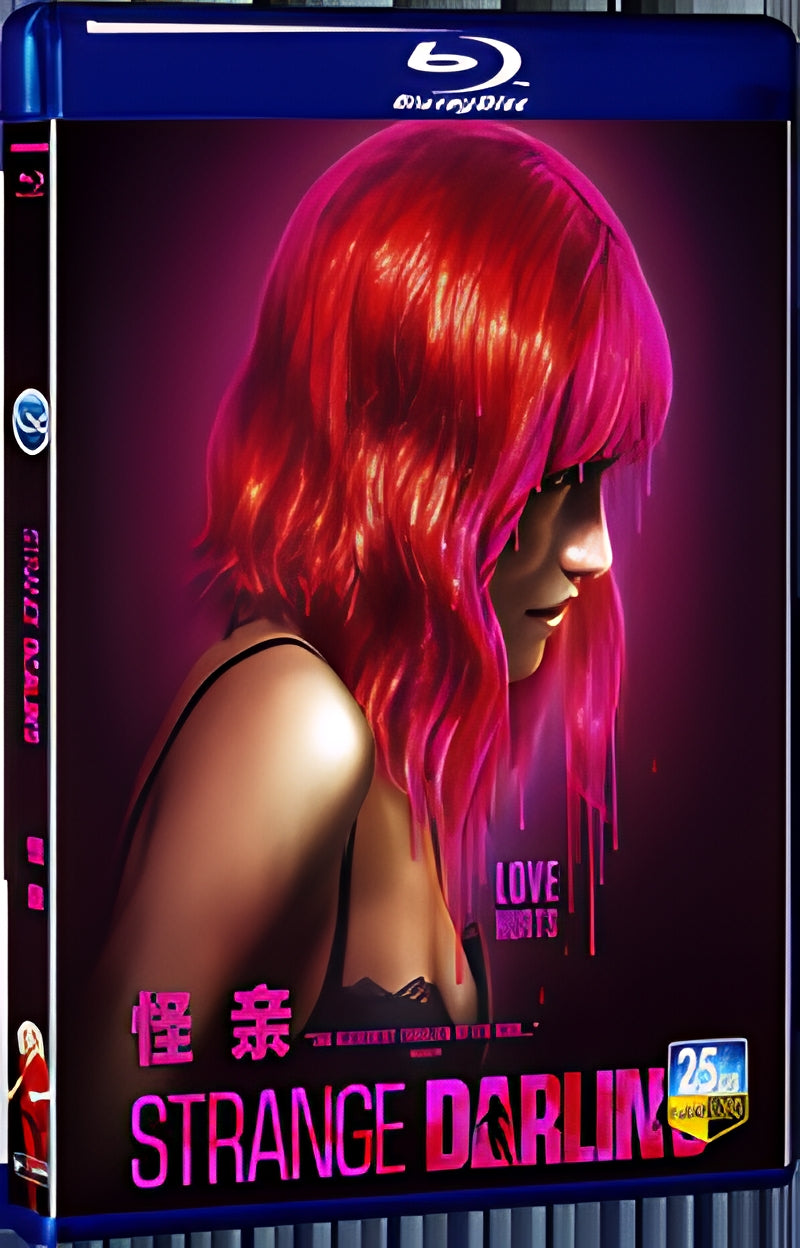 2024 Strange Darling (2024) 1080P for Gift 1-Disc All RegionPlay Seal Box Blu-ray