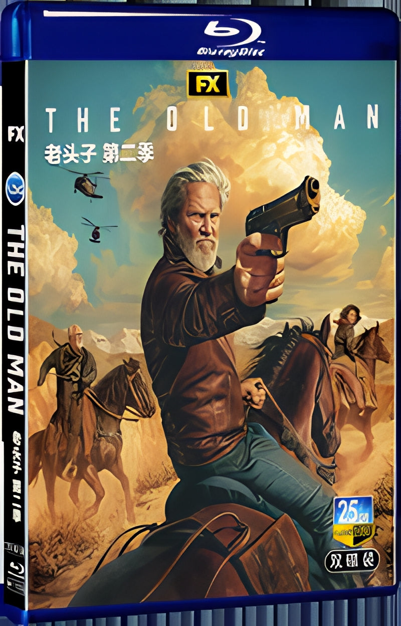 2024 The Old Man Season 2 (2024) 1080P for Gift 2-Disc All RegionPlay Seal Box Blu-ray