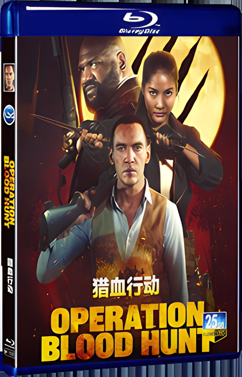 2024 Operation Blood Hunt (2024) 1080P for Gift 1-Disc All RegionPlay Seal Box Blu-ray