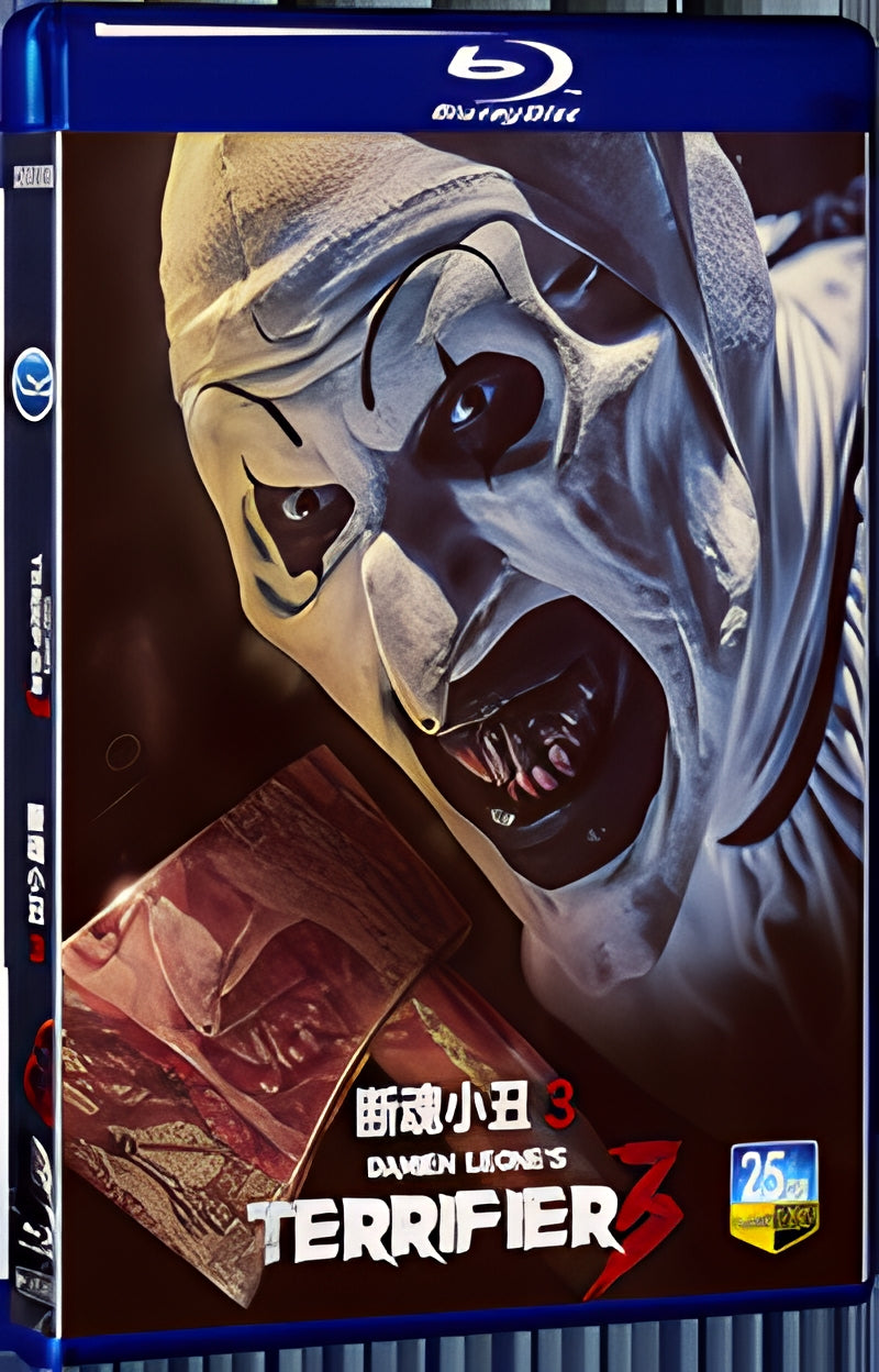 2024 Terrifier 3 (2024) 1080P for Gift 1-Disc All RegionPlay Seal Box Blu-ray