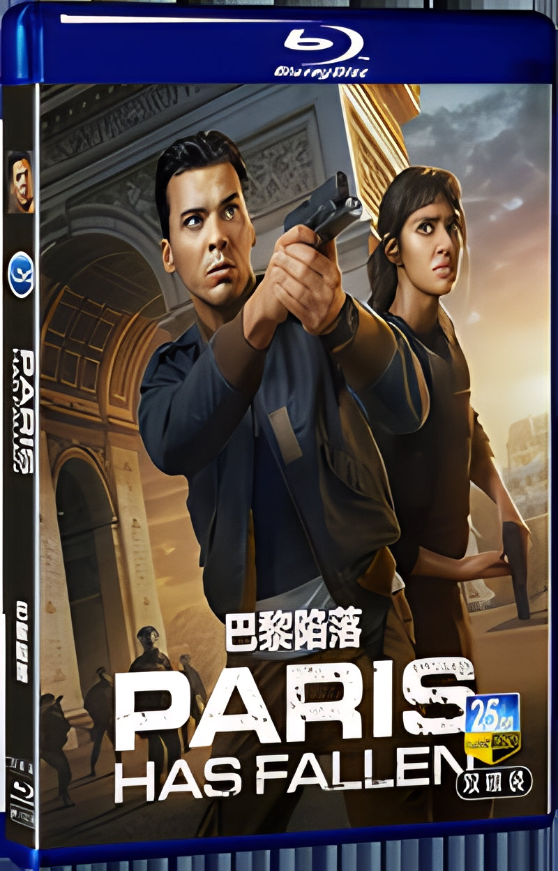 2024 Paris Has Fallen (2024) 1080P for Gift 2-Disc All RegionPlay Seal Box Blu-ray