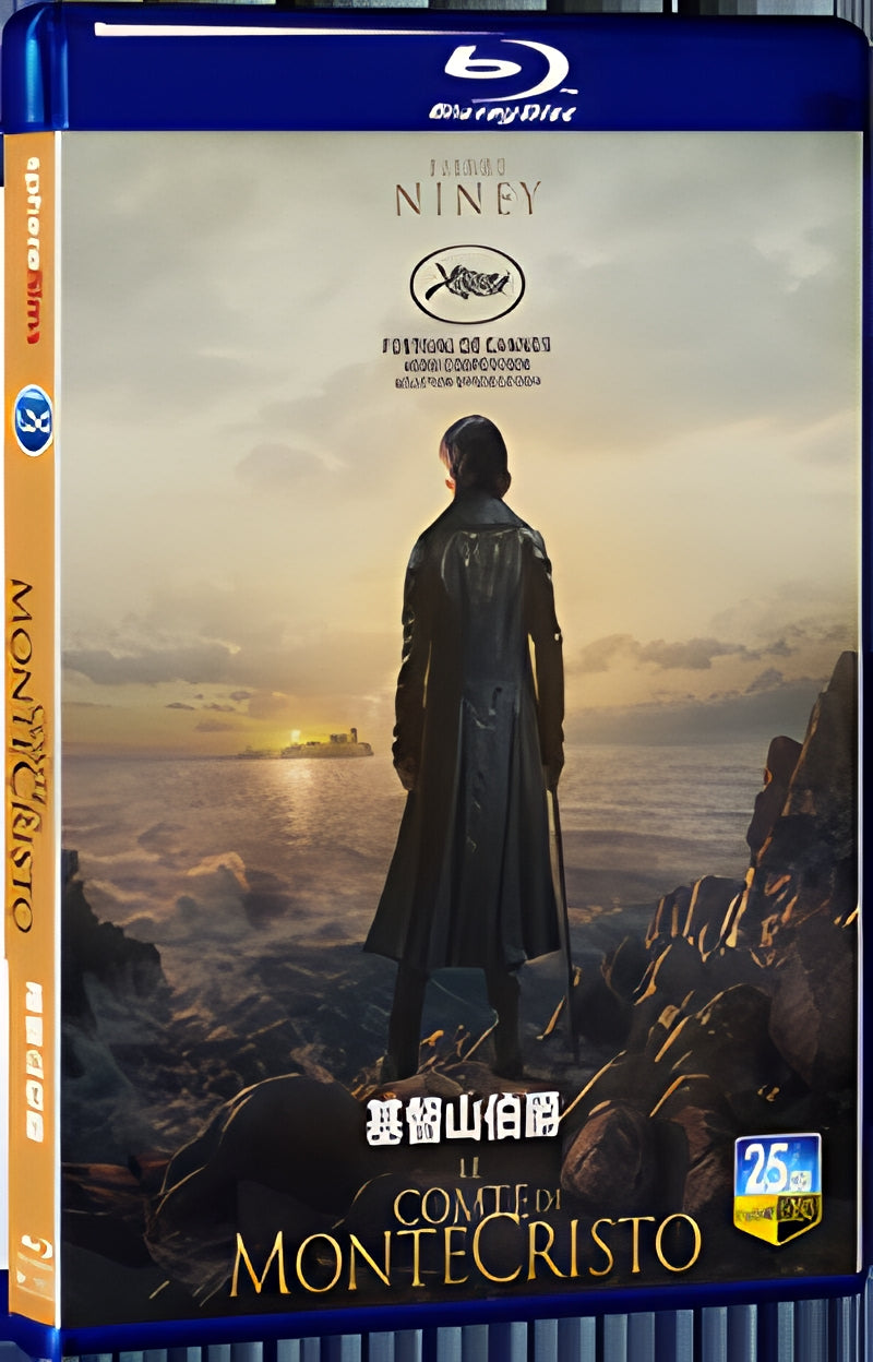 2024 Le Comte de Monte-Cristo (2024) 1080P for Gift 1-Disc All RegionPlay Seal Box Blu-ray