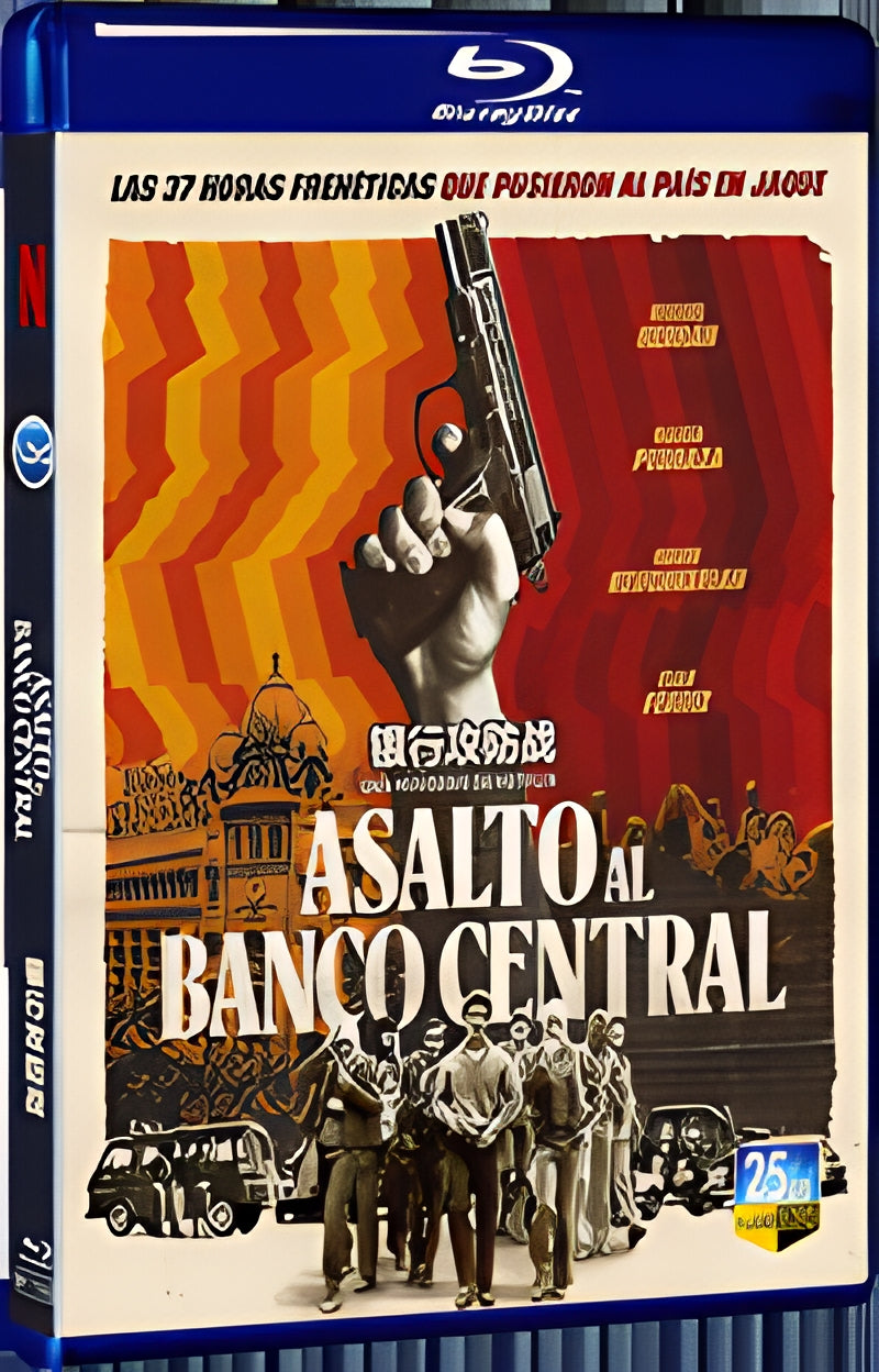 2024 Asalto al Banco Central (2024) 1080P for Gift 1-Disc All RegionPlay Seal Box Blu-ray