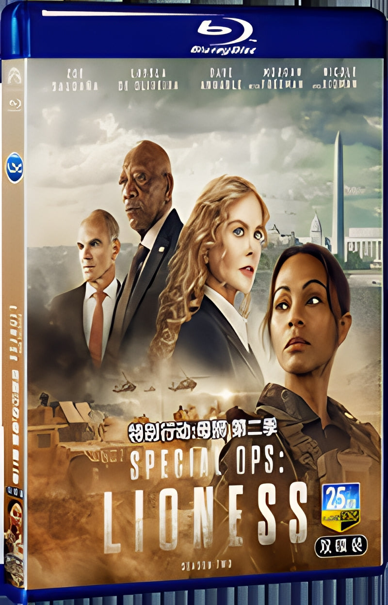 2024 Lioness Season 2 (2024) 1080P for Gift 2-Disc All RegionPlay Seal Box Blu-ray