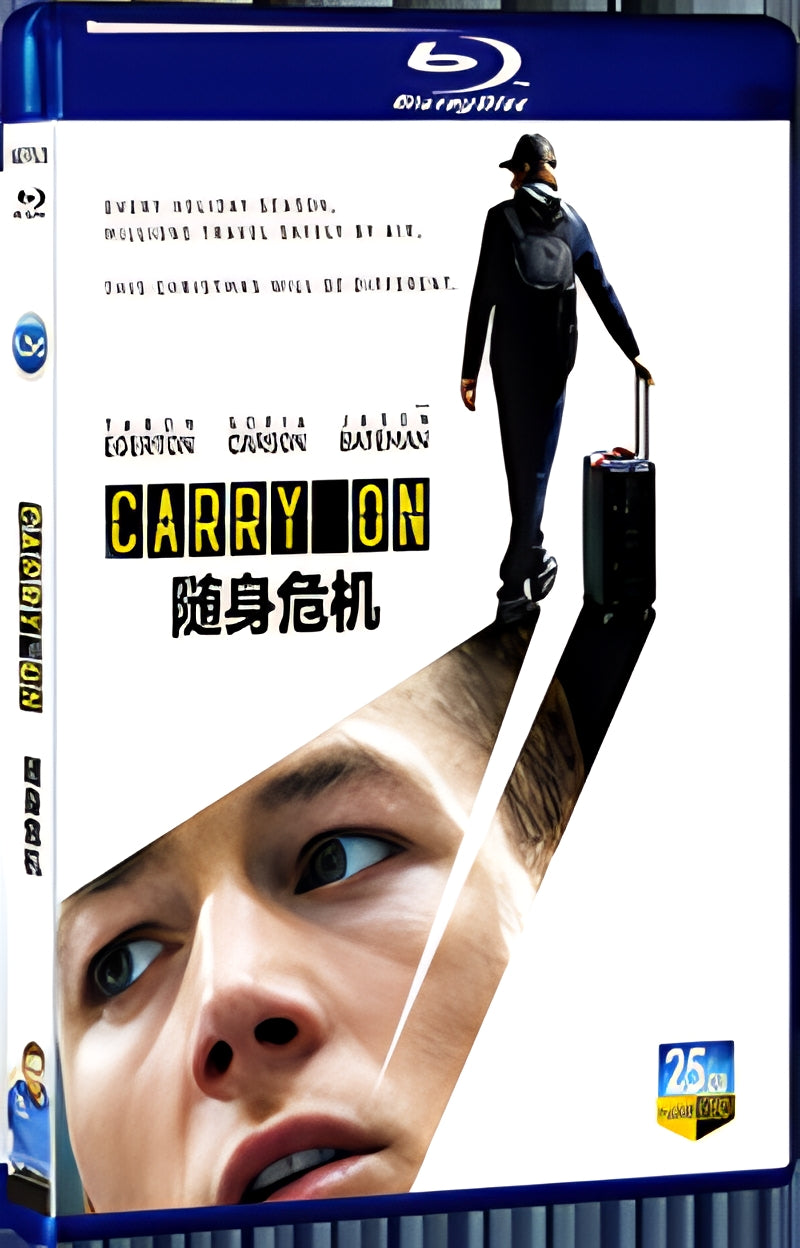 2024 Carry-On (2024) 1080P for Gift 1-Disc All RegionPlay Seal Box Blu-ray