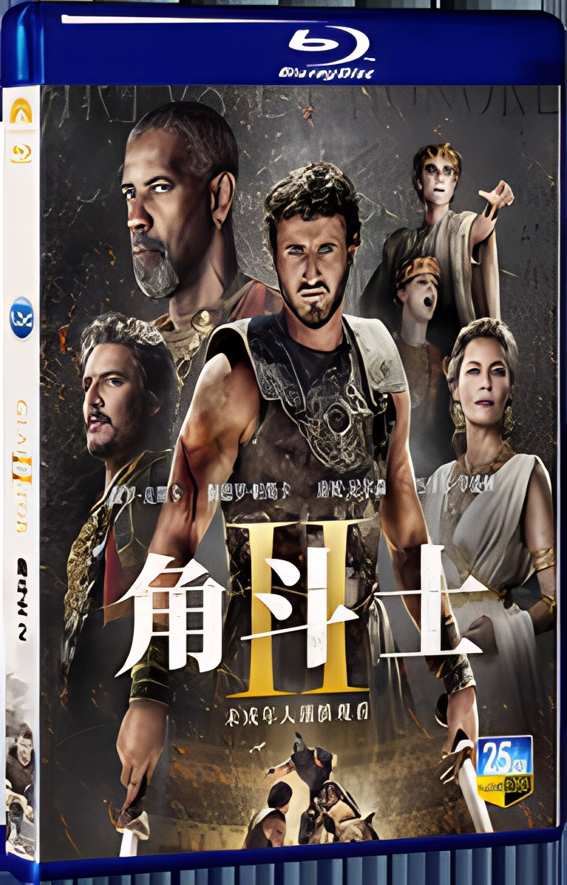 2024 Gladiator II (2024) 1080P for Gift 1-Disc All RegionPlay Seal Box Blu-ray