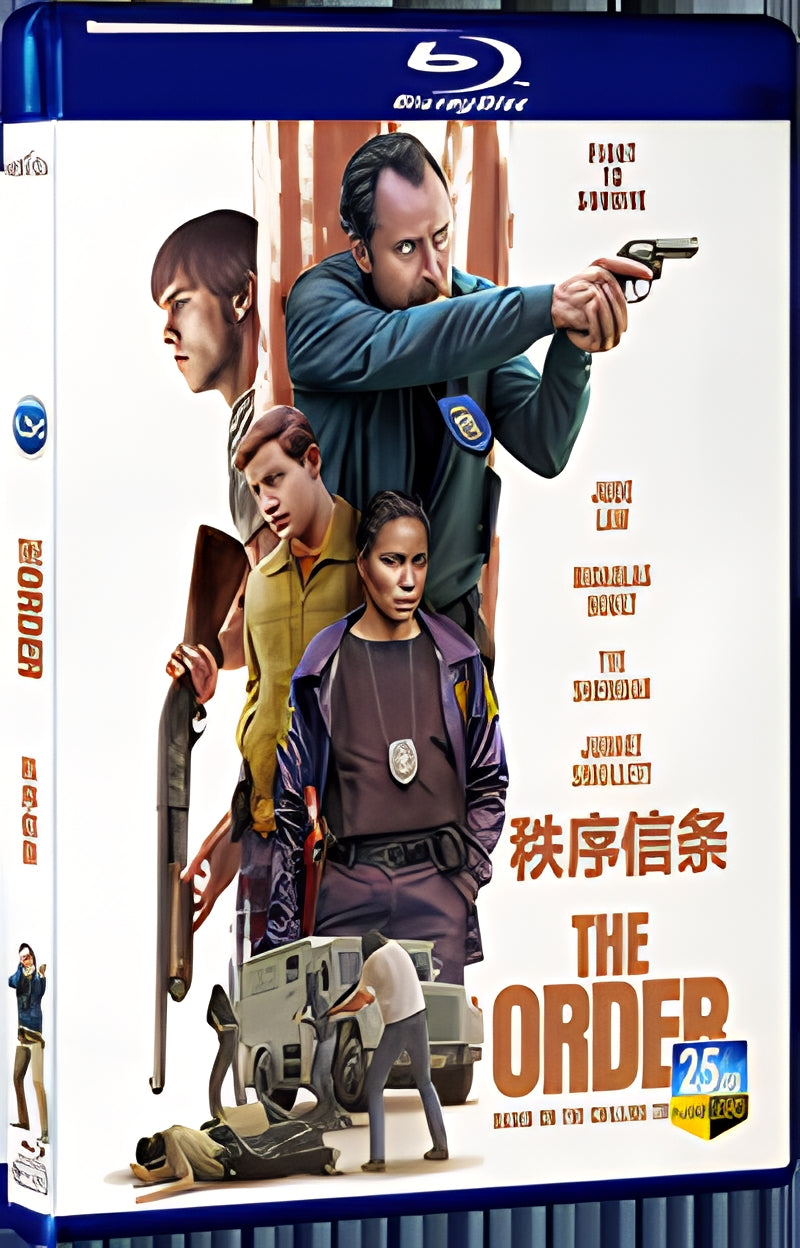 2024 The Order (2024) 1080P for Gift 1-Disc All RegionPlay Seal Box Blu-ray