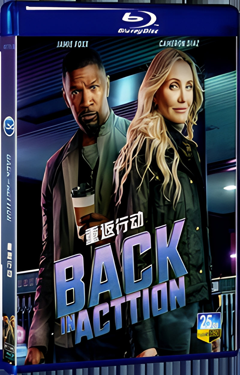 2025 Back in Action (2025) 1080P for Gift 1-Disc All RegionPlay Seal Box Blu-ray