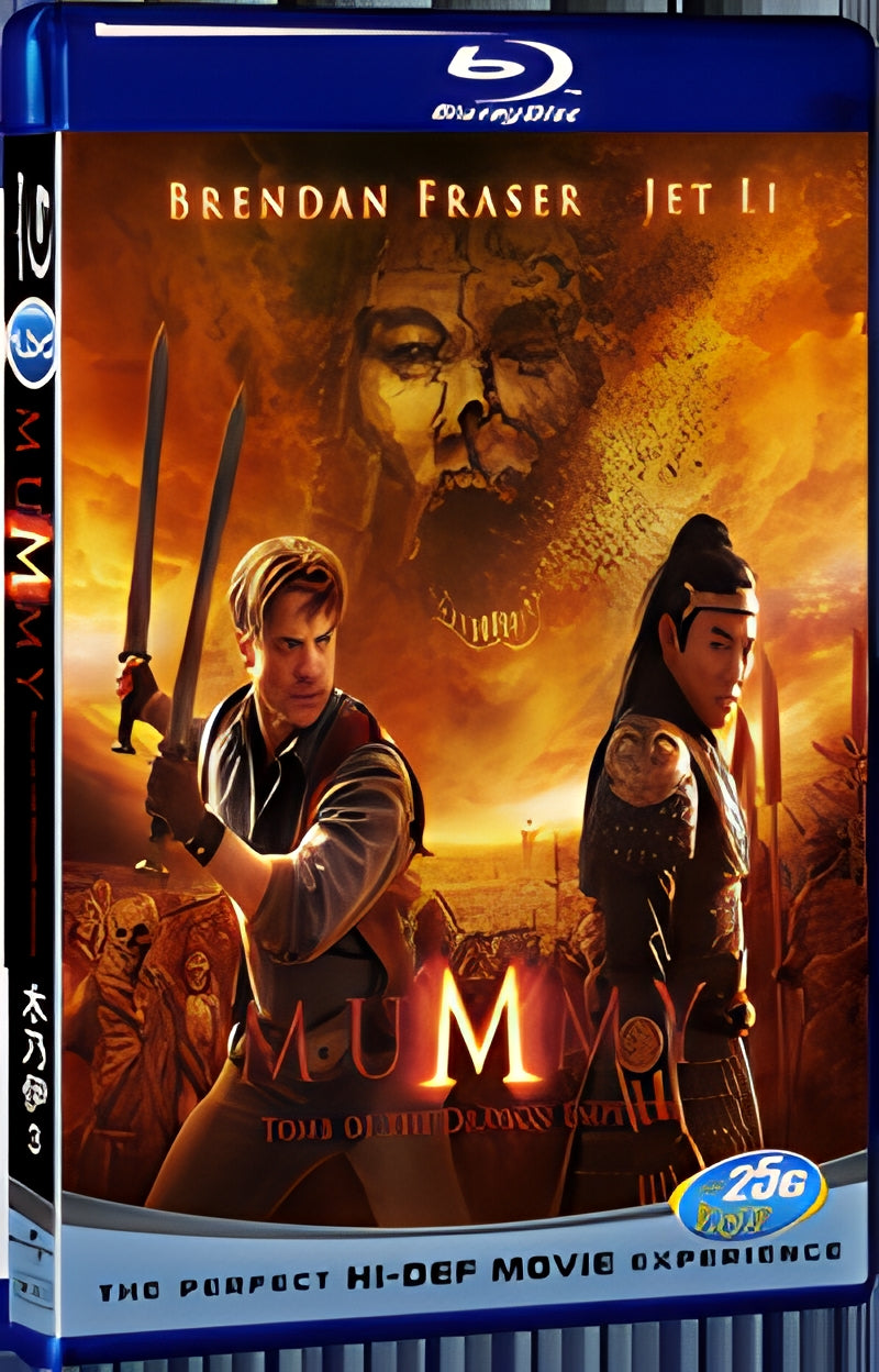 2008 Mummy III 1080P for Gift 1-Disc All RegionPlay Seal Box Blu-ray