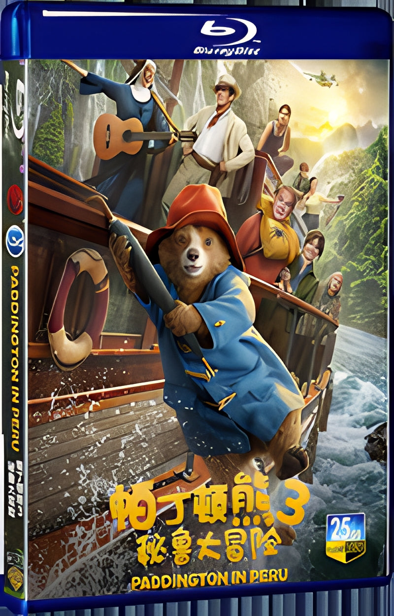2024 Paddington in Peru (2024) 1080P for Gift 1-Disc All RegionPlay Seal Box Blu-ray