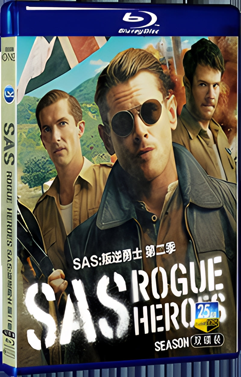 2025 SAS: Rogue Heroes Season 2 (2025) 1080P for Gift 2-Disc All RegionPlay Seal Box Blu-ray