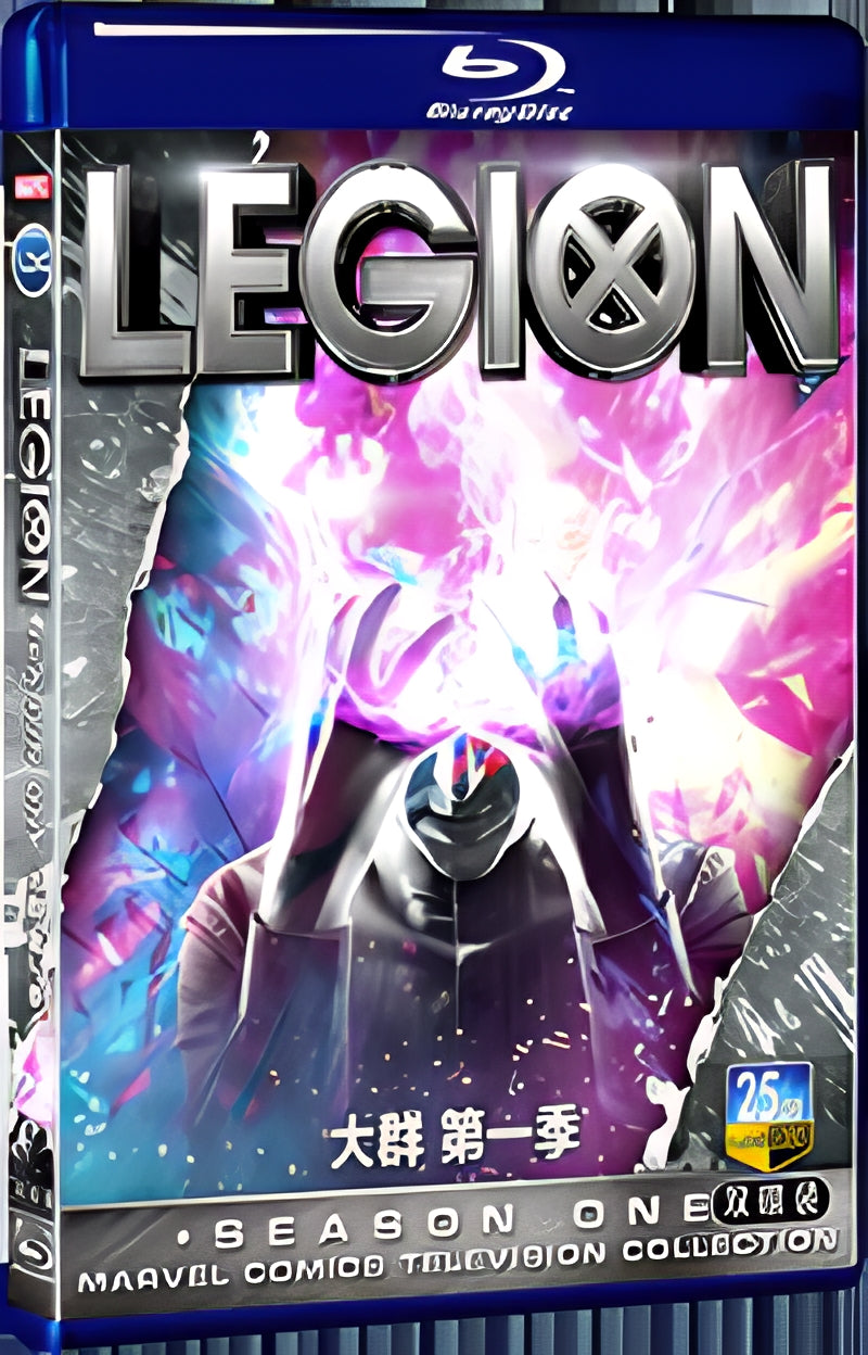 2017 Legion Season 1 (2017) 1080P for Gift 2-Disc All RegionPlay Seal Box Blu-ray