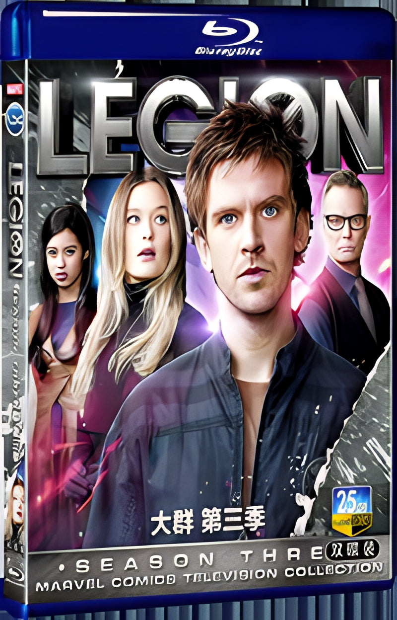2019 Legion Season 3 (2019) 1080P for Gift 2-Disc All RegionPlay Seal Box Blu-ray
