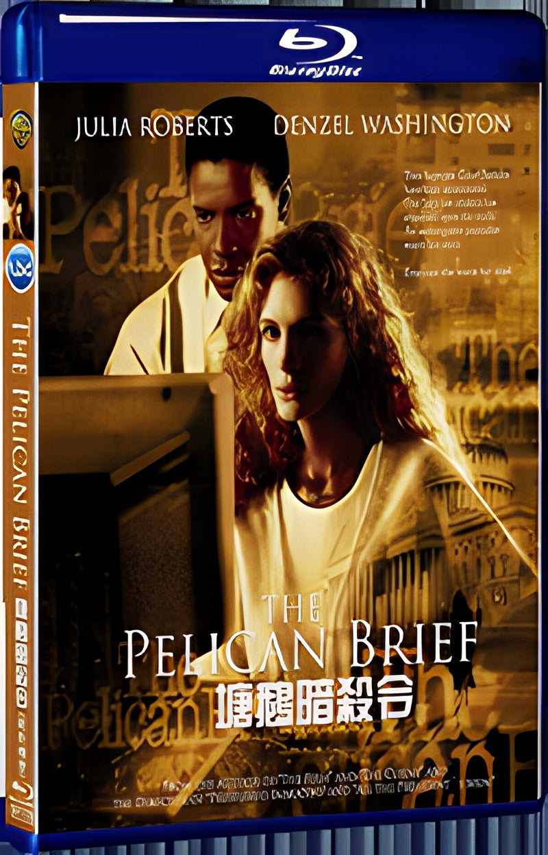 1993 The Pelican Brief 1080P for Gift 1-Disc All RegionPlay Seal Box Blu-ray