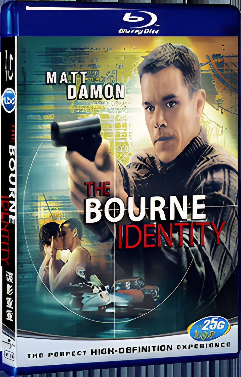 2002 The Bourne Identity 1080P for Gift 1-Disc All RegionPlay Seal Box Blu-ray