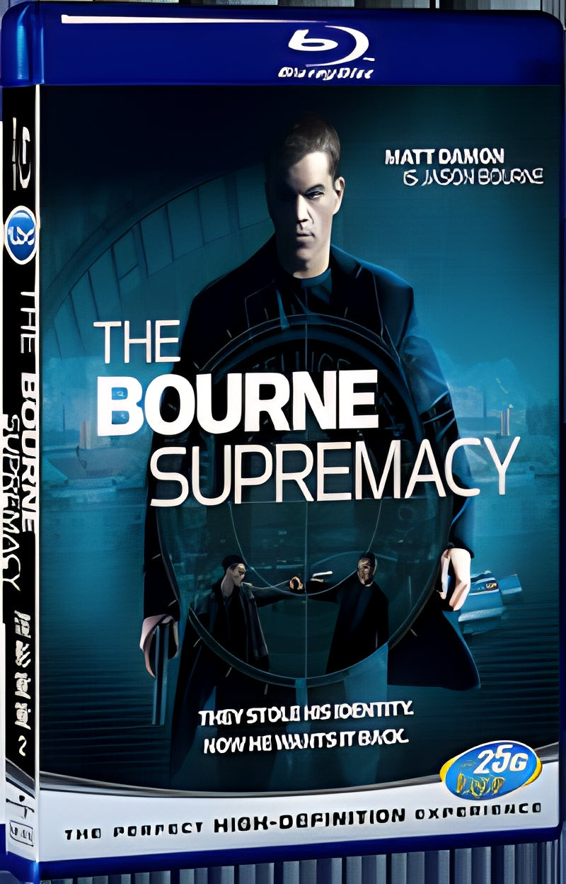 2004 The Bourne Supremacy 1080P for Gift 1-Disc All RegionPlay Seal Box Blu-ray