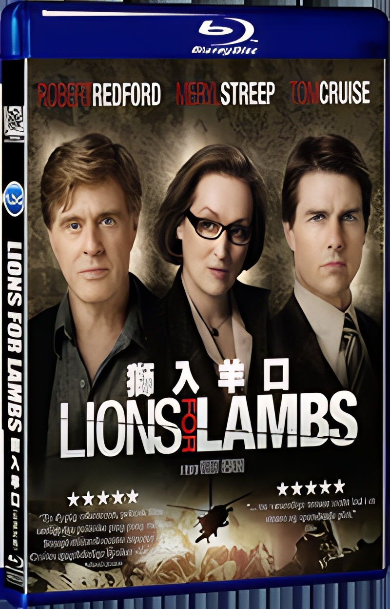 2007 Lions for Lambs (2007) 1080P for Gift 1-Disc All RegionPlay Seal Box Blu-ray