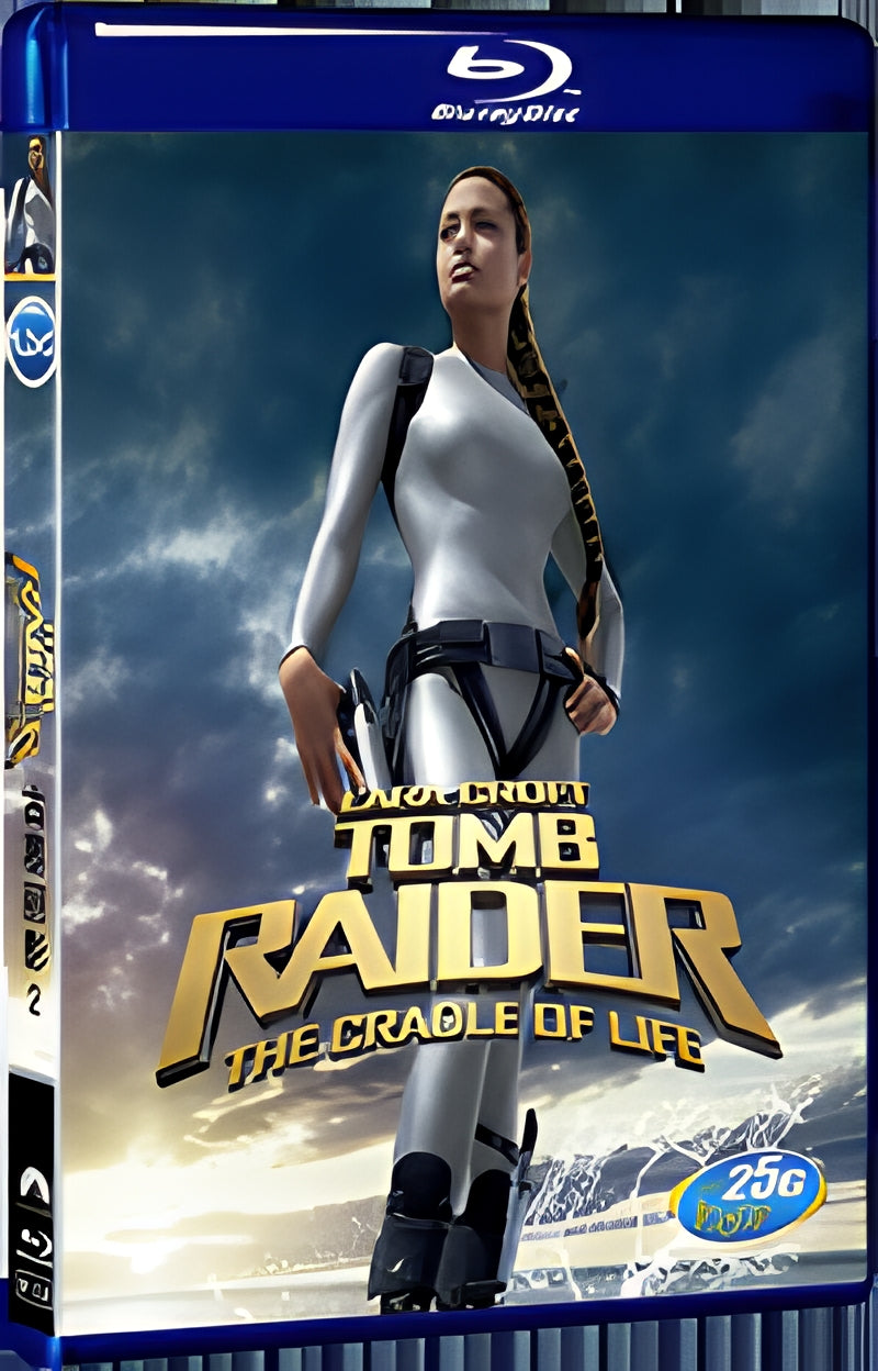 2003 Lara Croft Tomb Raider: The Cradle of Life 1080P for Gift 1-Disc All RegionPlay Seal Box Blu-ray