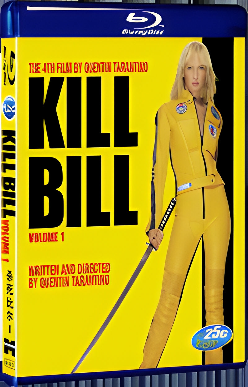 2003 Kill Bill 1080P for Gift 1-Disc All RegionPlay Seal Box Blu-ray