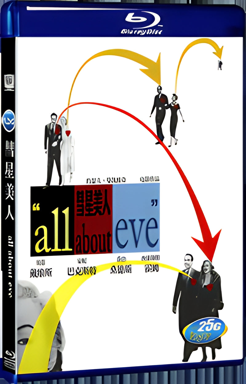 1950 All About Eve 1080P for Gift 1-Disc All RegionPlay Seal Box Blu-ray