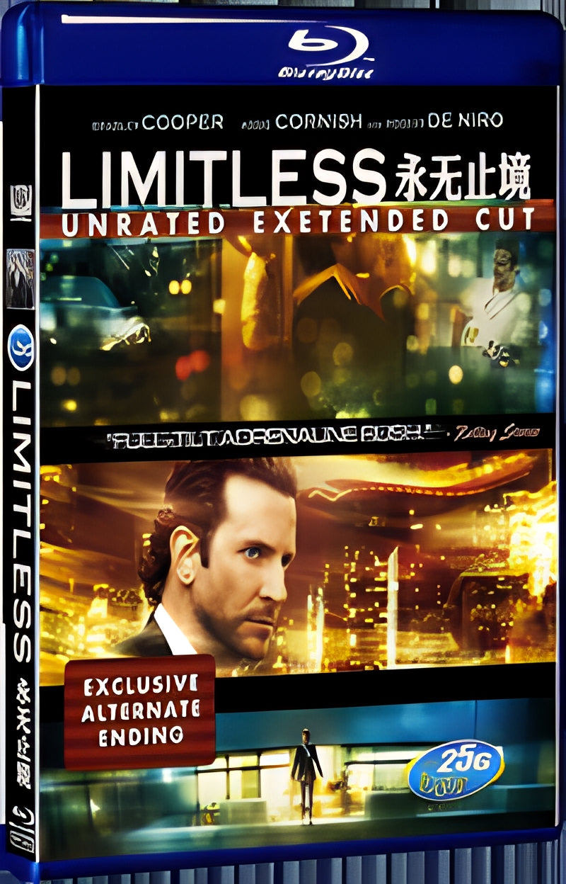 2011 Limitless 1080P for Gift 1-Disc All RegionPlay Seal Box Blu-ray