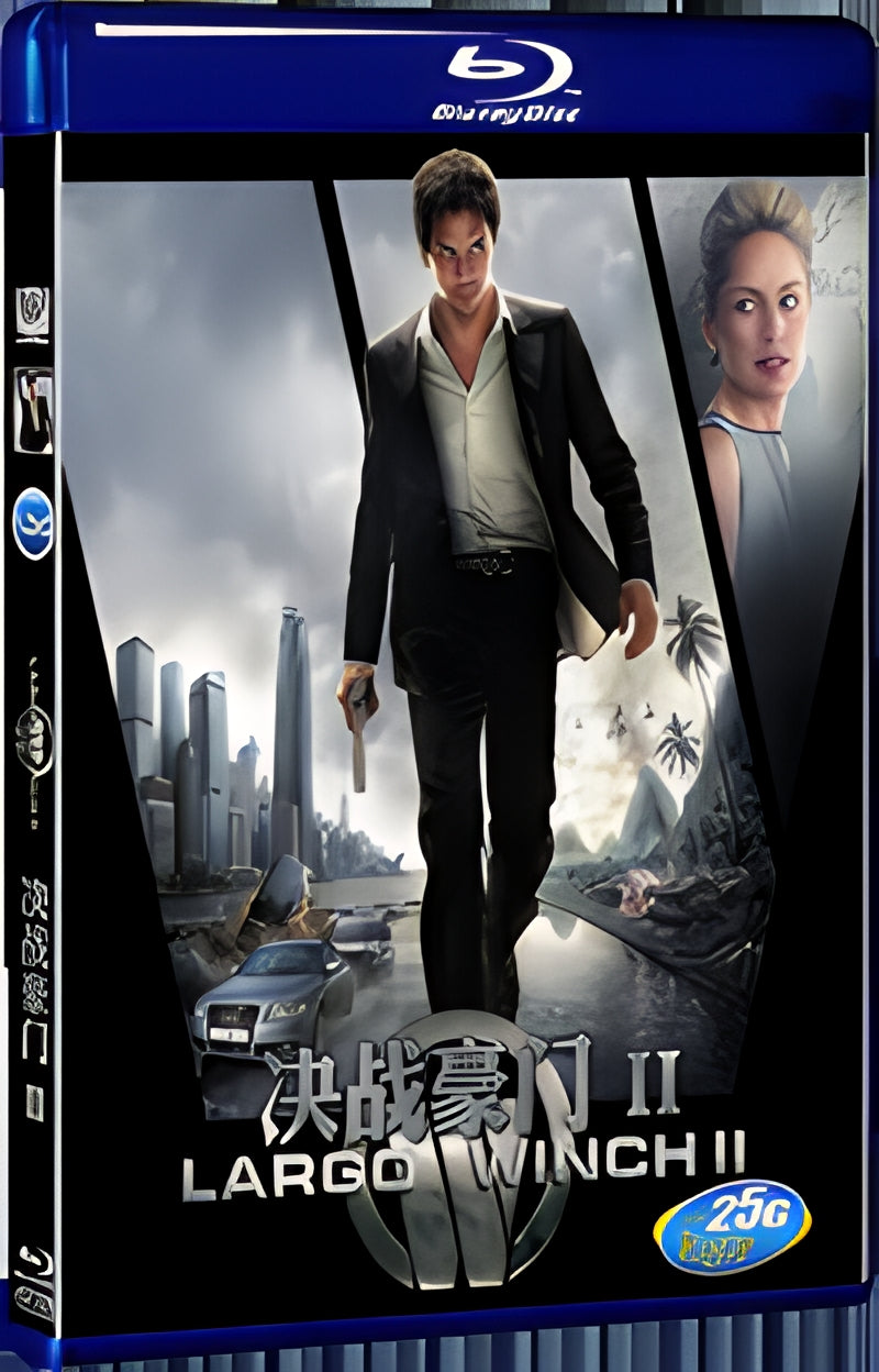 2011 Largo Winch II (2011) 1080P for Gift 1-Disc All RegionPlay Seal Box Blu-ray