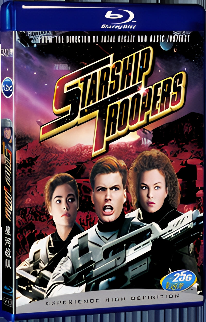 1997 Starship Troopers 1080P for Gift 1-Disc All RegionPlay Seal Box Blu-ray