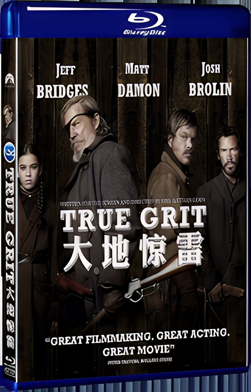 2010 True Grit 1080P for Gift 1-Disc All RegionPlay Seal Box Blu-ray