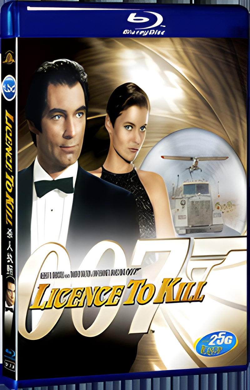 1989 Licence to Kil 1080P for Gift 1-Disc All RegionPlay Seal Box Blu-ray