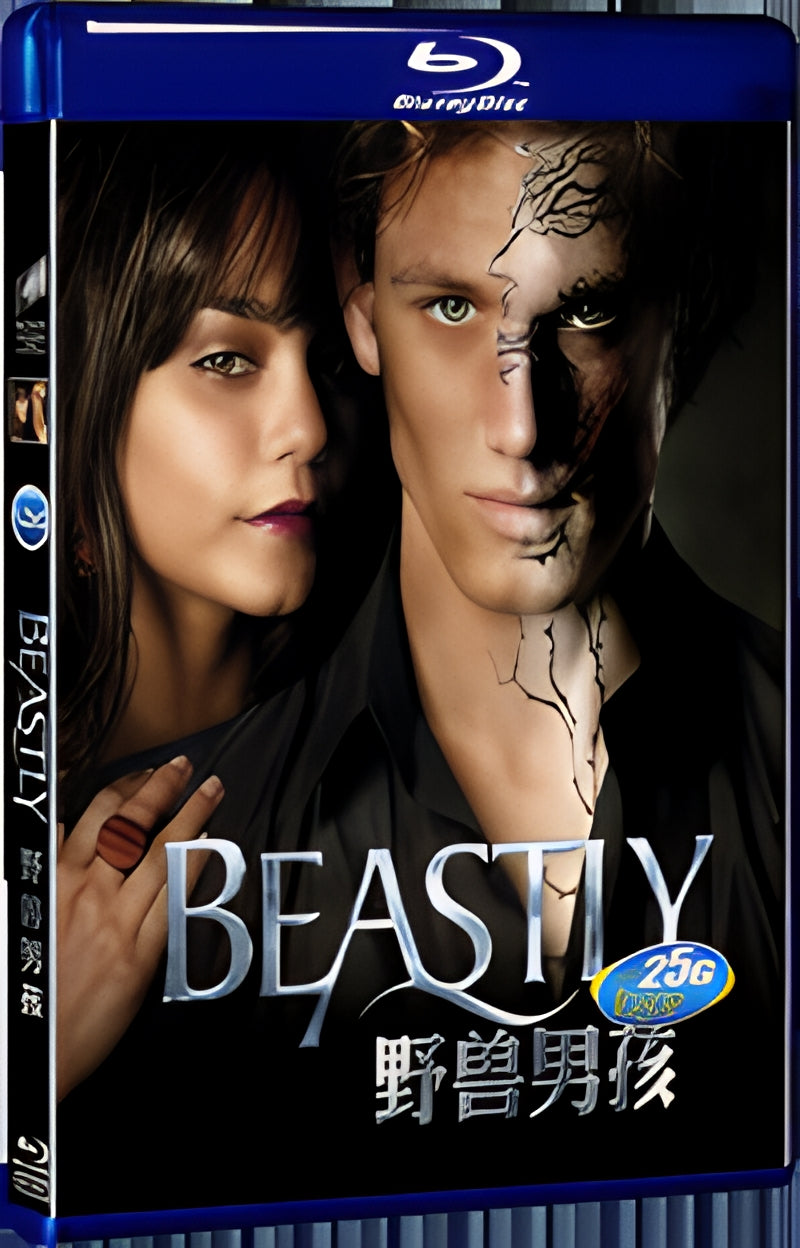 2011 Beastly 1080P for Gift 1-Disc All RegionPlay Seal Box Blu-ray