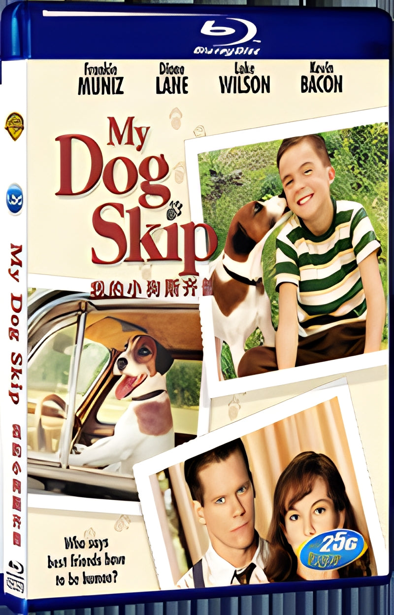 2000 My Dog Skip 1080P for Gift 1-Disc All RegionPlay Seal Box Blu-ray