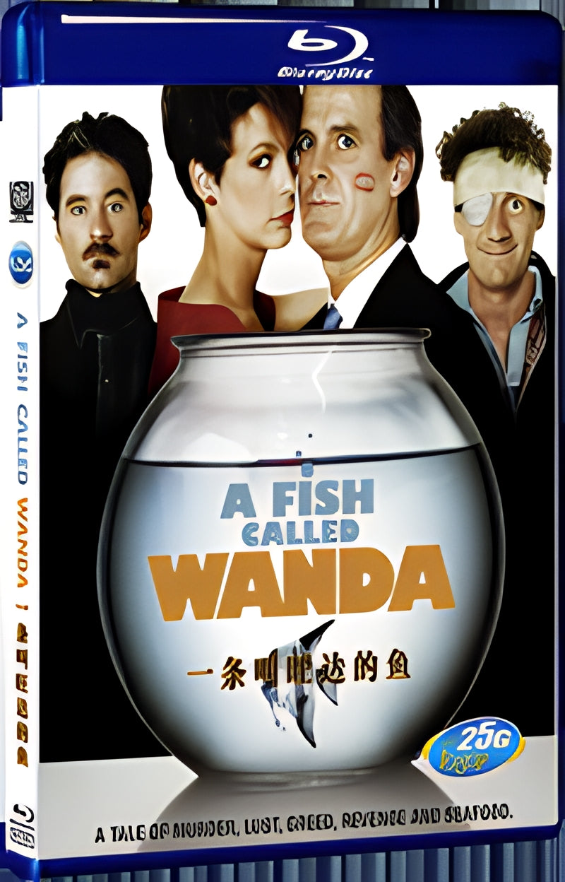 1988 A Fish Called Wanda 1080P for Gift 1-Disc All RegionPlay Seal Box Blu-ray