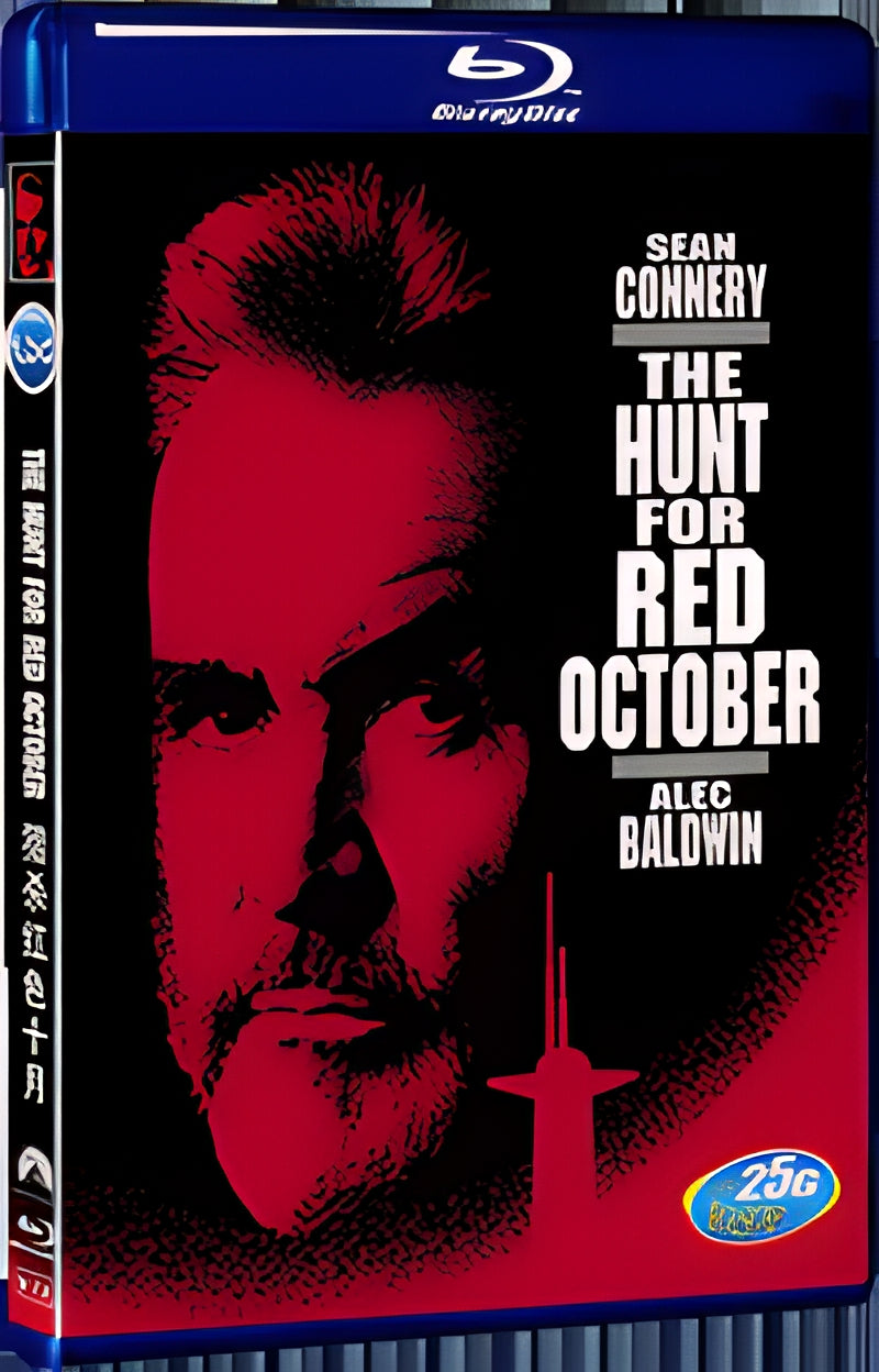 1990 The Hunt For Red October 1080P for Gift 1-Disc All RegionPlay Seal Box Blu-ray