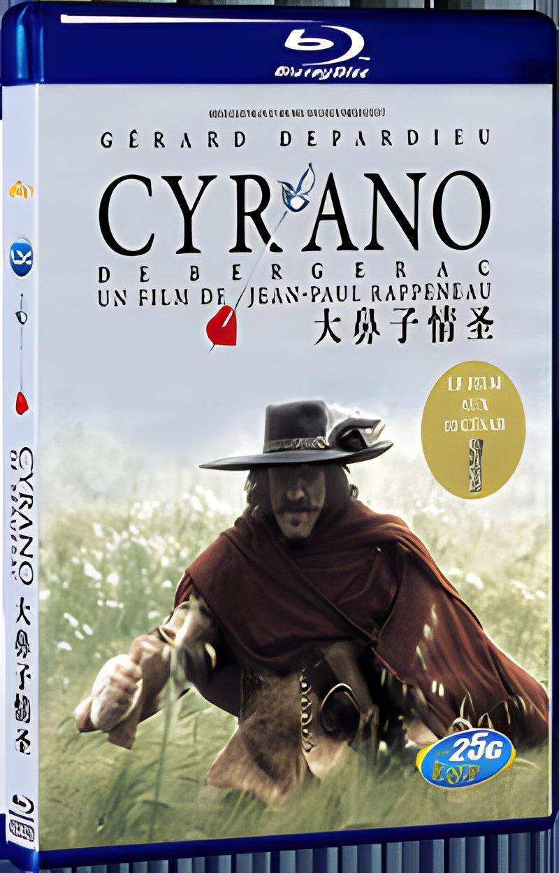 1990 Cyrano de Bergerac 1080P for Gift 1-Disc All RegionPlay Seal Box Blu-ray